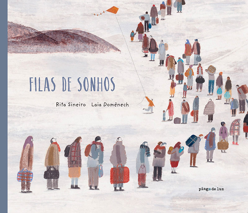Capa e Link do livro "Filas de sonhos"