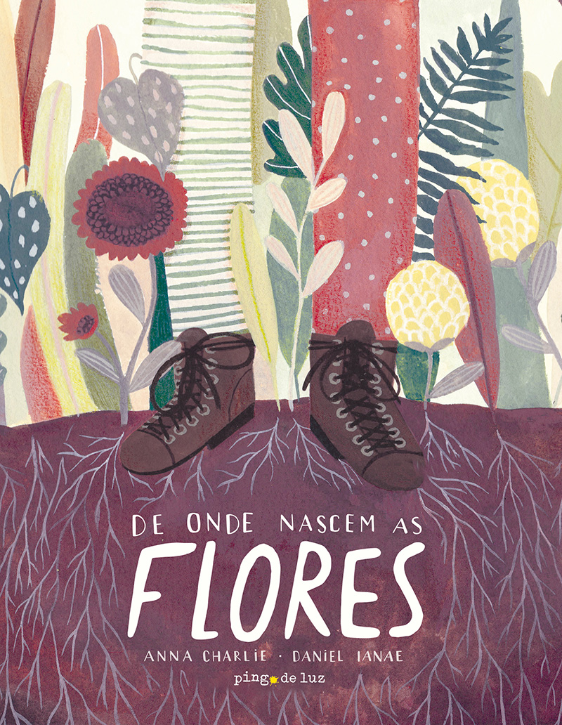 Capa e Link do livro "De onde nascem as flores"