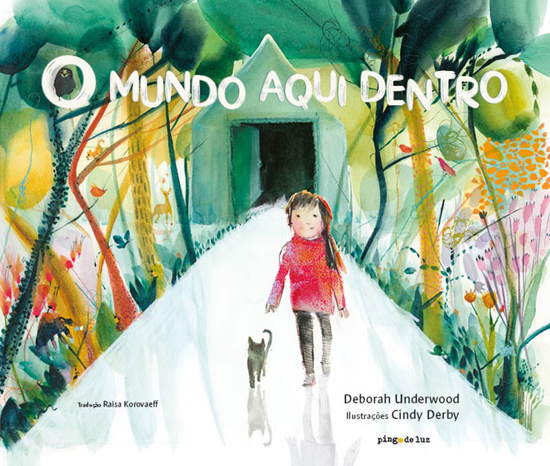 Capa e Link do livro "O mundo aqui dentro"